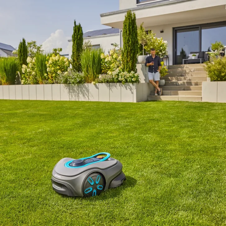 smart SILENO free 1200 im Garten