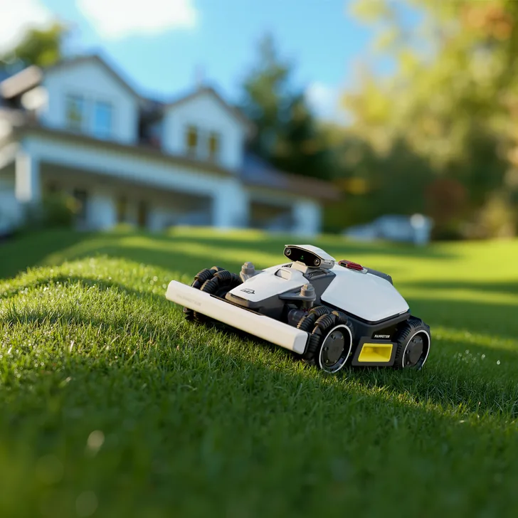 Mammotion LUBA mini AWD im Garten