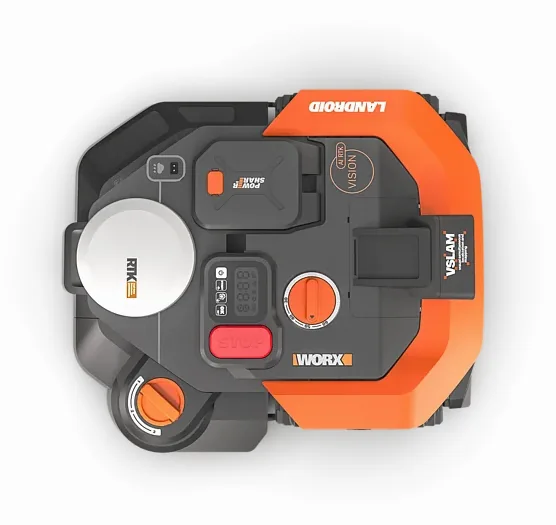 Worx Landroid Vision Cloud (WR303E bis WR308E) von oben