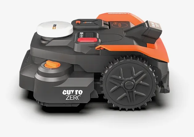 Worx Landroid Vision Cloud (WR312E bis WR330E) von der Seite